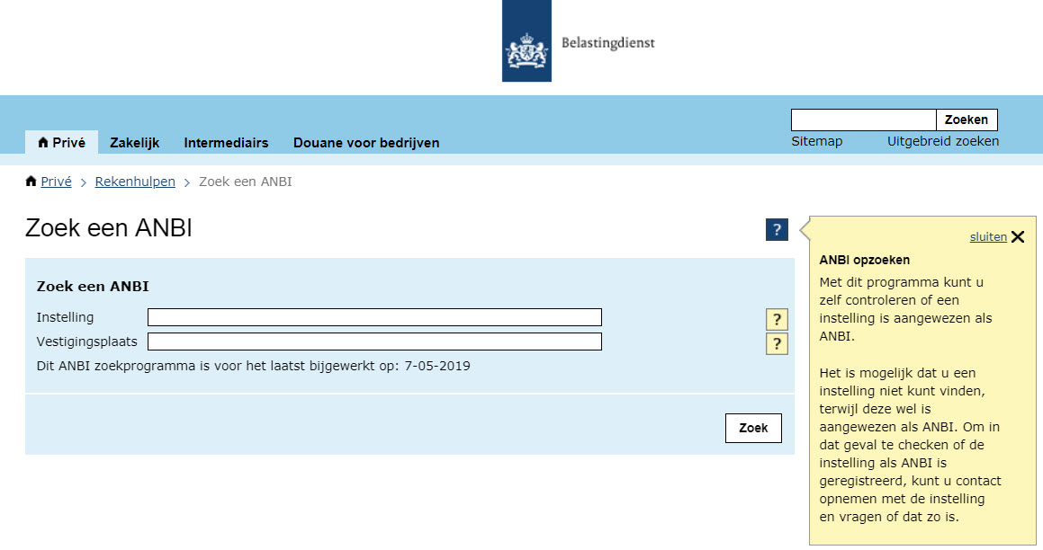 Is Een Kerk Een Anbi Zoek ANBI | Transparante Stichtingen